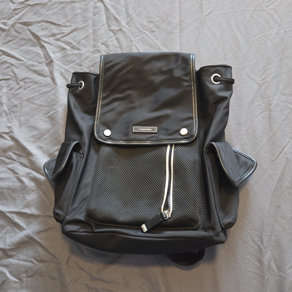 Calvin Klein Black Small Backpack